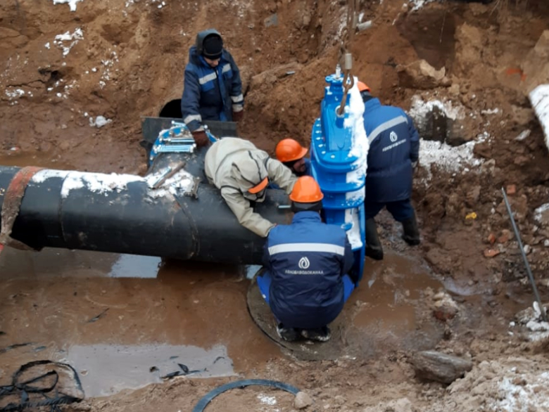 Водоснабжение в Сланцах частично восстановлено