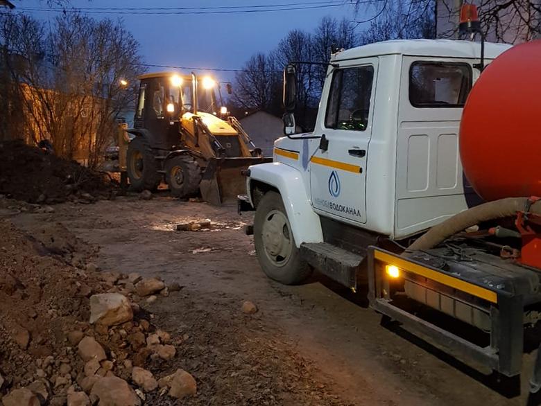 Работники ПУ Сланцевского района провели аварийные и плановые работы