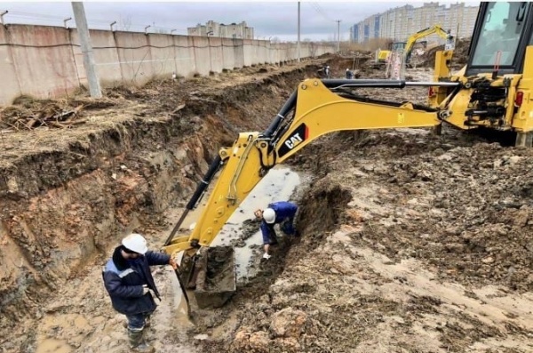 Для жителей Кириши строится новый водопровод