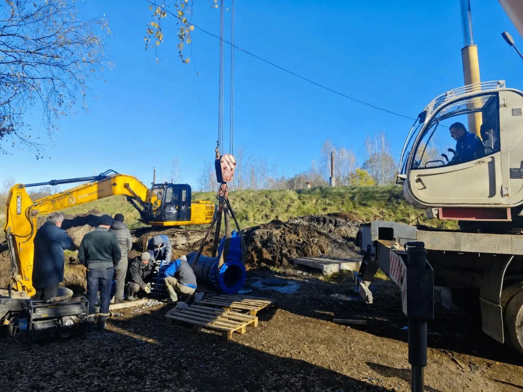 Плановые работы Леноблводоканала на водоочистных сооружениях в Кингисеппе завершены